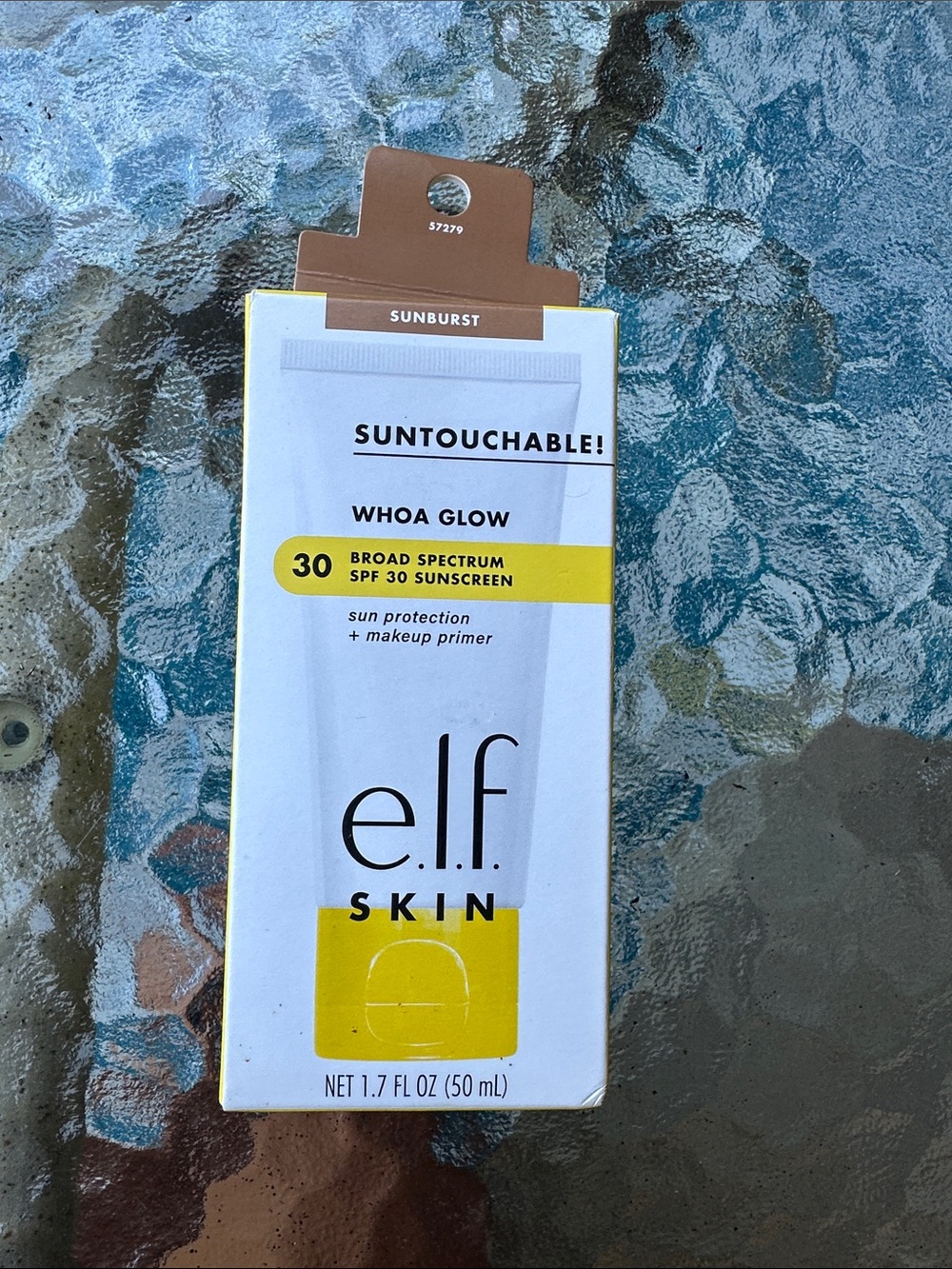 e.l.f. Skin Whoa Glow SPF 30 Sunscreen Primer in Yellow